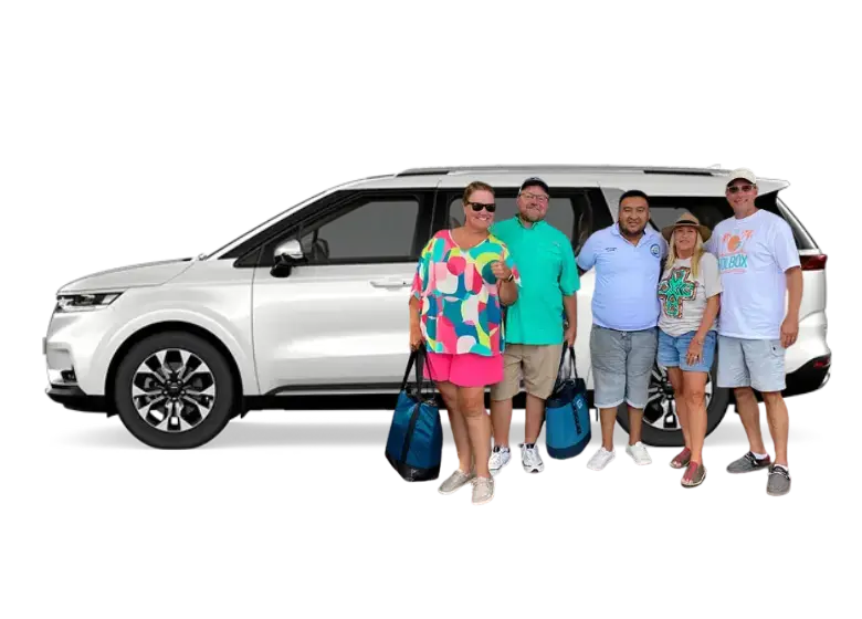Transportation to Holbox happy customers
